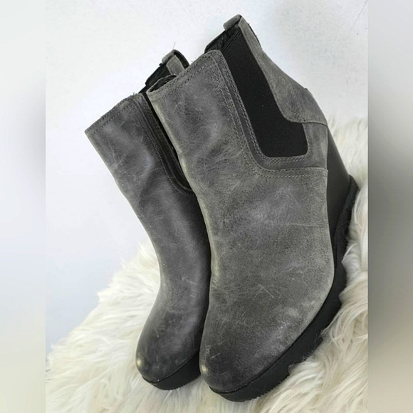 🌴Sorel Joan Uptown Chelsea Bootie Quarrey Women's Size 9✌️ - Picture 6 of 10